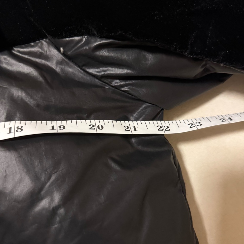 Marc New York black down/velvet puffer - Picture 10 of 13